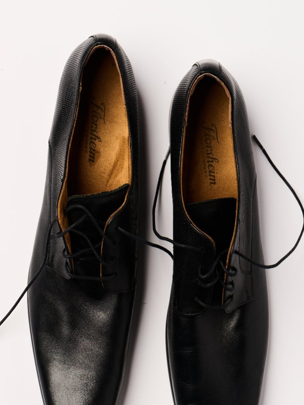 Florsheim Men's Black Leather Dress Shoes Oxford Size 12